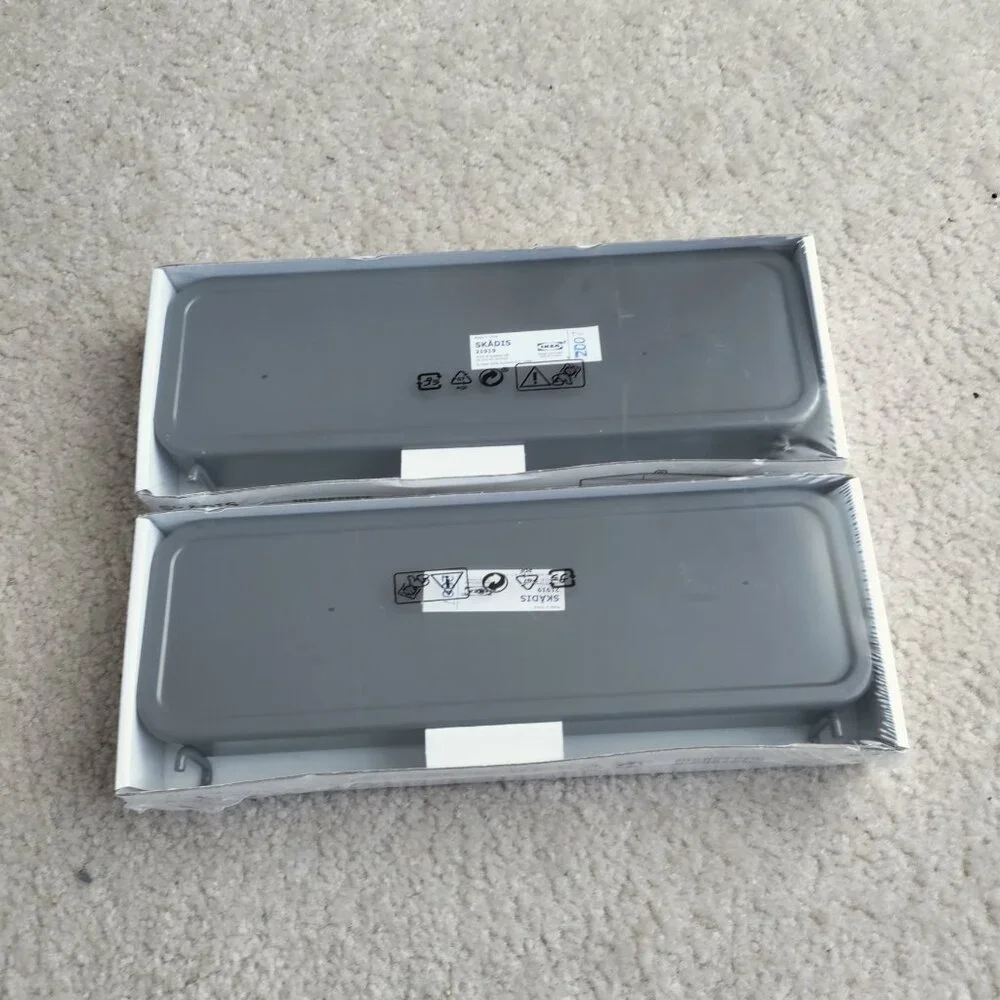 IKEA Skadis Set of 2 Shelves For IKEA Pegboard 21919 1825 NEW in Package
